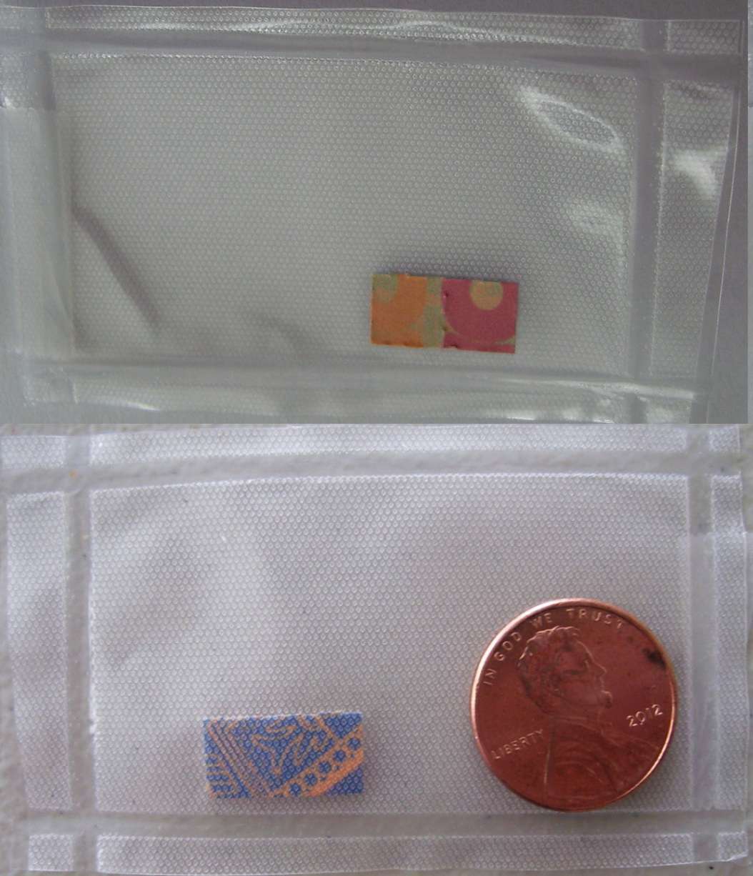 2 250μg doses of LSD on “Mayan” blotter paper, shipped from Germany in a sealed plastic sheet