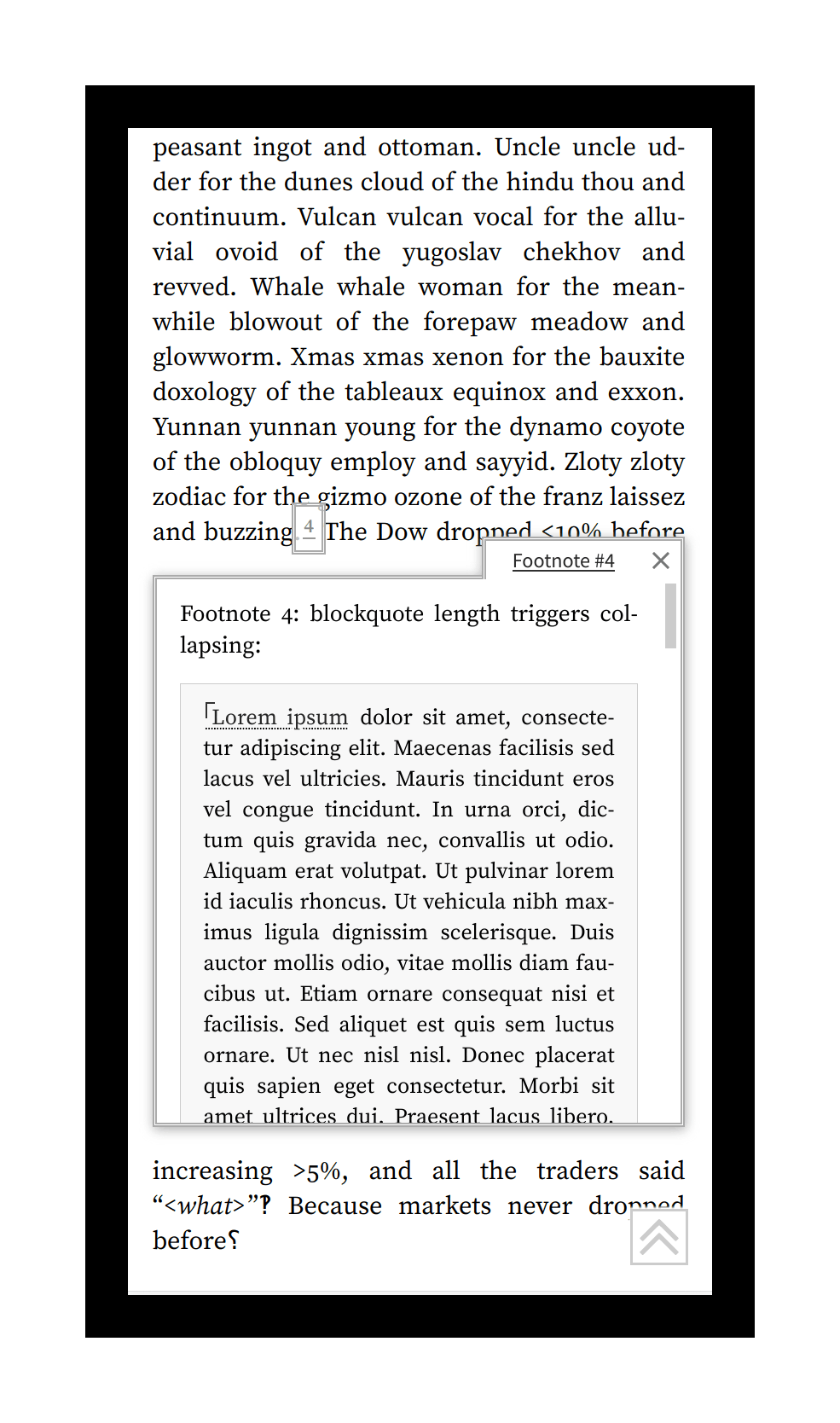 Pop-in of footnotes (handled by extracts.js/popins.js as a special-case of generalized annotations).