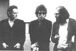 Bob Dylan and Allen Ginsberg