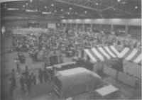 [Photo of the convention hall for the 40th Annual Japan Sci-Fi Convention-SF2001 (2001-08-17–2001-08-19) —Editor]